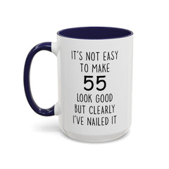 55th Birthday Mug, Personalized Birthday Gift, 1970 Mug Gift, 55th Birthday Gift For Women, Funny 55th Mug,Custom Gift For 55 Year Old Women