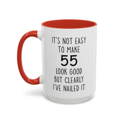 55th Birthday Mug, Personalized Birthday Gift, 1970 Mug Gift, 55th Birthday Gift For Women, Funny 55th Mug,Custom Gift For 55 Year Old Women