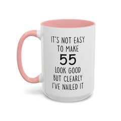 55th Birthday Mug, Personalized Birthday Gift, 1970 Mug Gift, 55th Birthday Gift For Women, Funny 55th Mug,Custom Gift For 55 Year Old Women