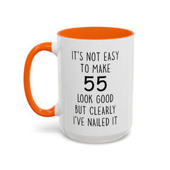 55th Birthday Mug, Personalized Birthday Gift, 1970 Mug Gift, 55th Birthday Gift For Women, Funny 55th Mug,Custom Gift For 55 Year Old Women