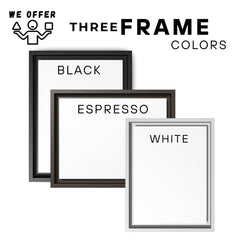 Personalized Family Infinite Love Framed Canvas