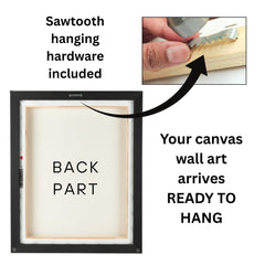 Personalized Family Adventure Framed Canvas