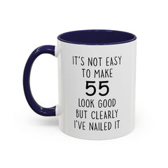 55th Birthday Mug, Personalized Birthday Gift, 1970 Mug Gift, 55th Birthday Gift For Women, Funny 55th Mug,Custom Gift For 55 Year Old Women