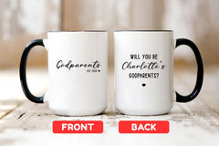 Custom Godparents Mug, Godparent Proposal Mug, Personalized Proposal Mug, Godparents Mug, Proposal Mug for Godparents, Godparents 2025 Mug