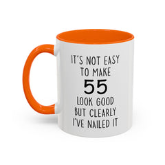 55th Birthday Mug, Personalized Birthday Gift, 1970 Mug Gift, 55th Birthday Gift For Women, Funny 55th Mug,Custom Gift For 55 Year Old Women