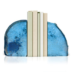 Clearly Cut™ Brazilian Agate Bookends (One Pair)
