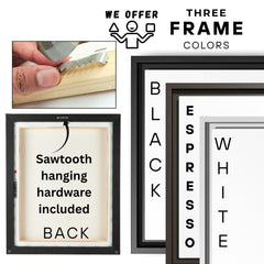 Personalized Scrabble Family Name Framed Canvas