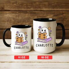 Funny Novelty Halloween Themed Mug, Cute Halloween Mug, Spooky Coffee Cup, Trick Or Treat Mug, Halloween Gift Idea, Witch Lover Gift