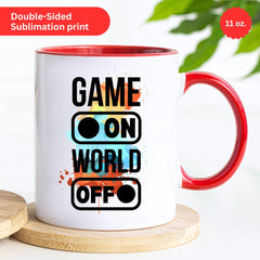 Gamer Mugs For Men, Gaming Office Mug, Video Game Mug For Teen Boys, Birthday Gifts for Gaming Lovers, Funny Gaming Quote Mug, Geeky Present